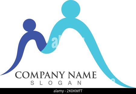 Adoption And Community Network And Social Icon Design, Community Stock Vector