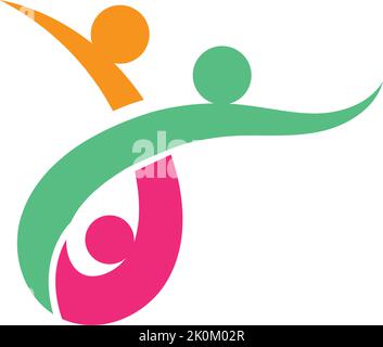Adoption And Community Network And Social Icon Design, Community Stock Vector