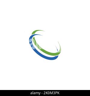 Letter C Logo Template Design Icon Stock Vector