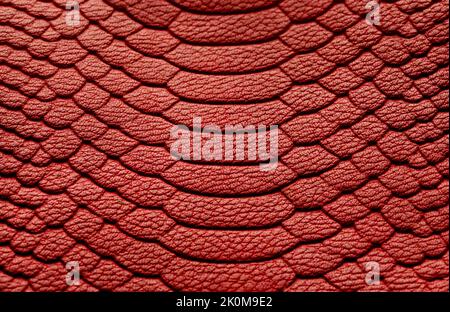 Textured background with red flakes. Stock Photo