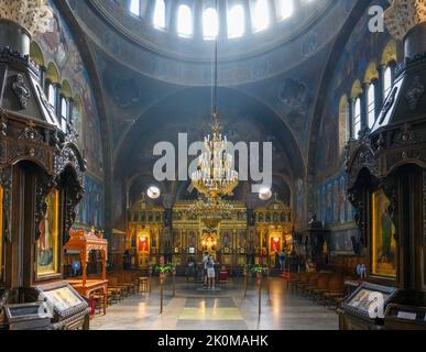 Interior of Sveta Nedelya Church, Sofia, Bulgaria Stock Photo