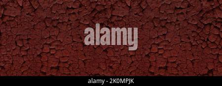 paint flakes on cracked wall background Stock Photo