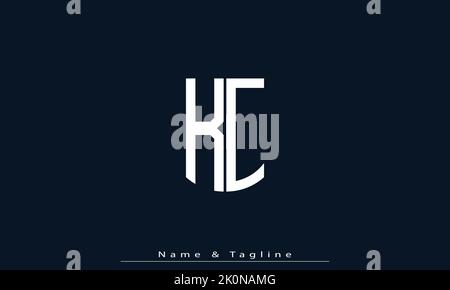 Alphabet letters Initials Monogram logo KC , CK Stock Vector