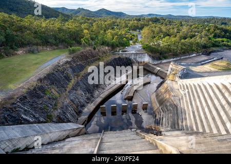 Hinze water dam structure in Gold coast hinterland,Queensland,Australia ...