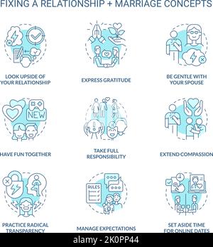 Fixing web problems line illustration concept pack Stock Vector Image ...