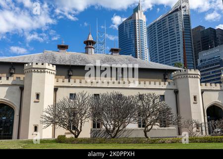 Sydney Conservatorium of Music high school in Macquarie street,Sydney city centre,NSW,Australia Stock Photo