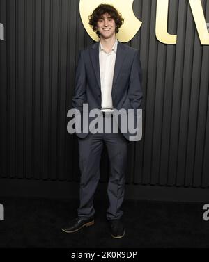Sammy Fourlas arrives at the Apple TV+ Primetime Emmy Party held at