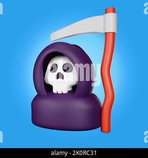 3D rendering of the reaper Stock Photo - Alamy