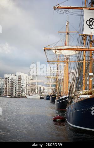 Amazing tall ships from Tall Ship Race 2022 event in Aalborg 2022 Stock ...