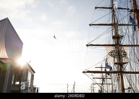 Amazing tall ships from Tall Ship Race 2022 event in Aalborg 2022 Stock ...