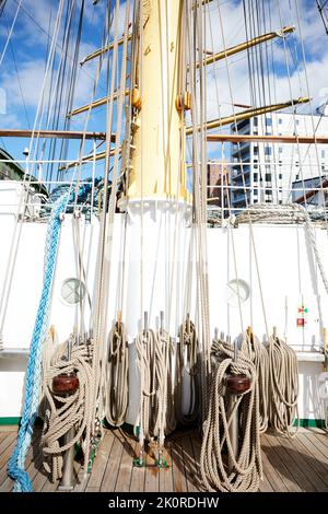 Amazing tall ships from Tall Ship Race 2022 event in Aalborg 2022 Stock ...