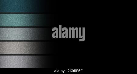 Multicolored abstract banner, glitter luxury background, silver, green, black Stock Photo