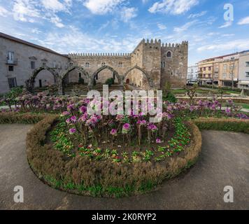Garden of Santa Barbara - Braga, Portugal Stock Photo