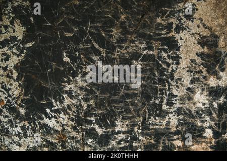 Texture of the black and white background. Golden-white pattern made of natural black stone. black marble texture background. Luxury with a golden pattern of black marble. dark gray. Stock Photo