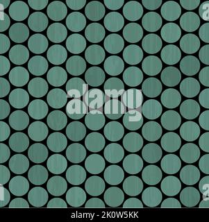 Wintergreen Dream Circle Pattern Background Stock Vector