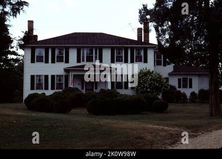 Weyanoke, VA. U.S.A. 9/1993. The North Bend Plantation Is Now A ...