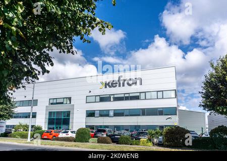 The Kefron Document and Information storage facility in Park West Industrial Park in West Dublin. Ireland. Stock Photo