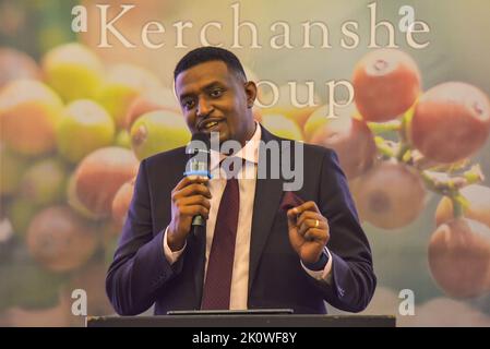 Opera Singer Addis Addis Ababa, Ethiopia. 8th Sep, 2023. An artist of the Zhejiang Wu ...