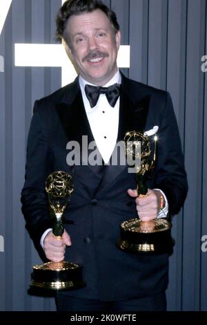 September 12, 2022, Los Angeles, CA, USA: LOS ANGELES - SEP 12:  Jason Sudeikis at the Apple TV+ Primetime Emmy Party Red Carpet at Mother Wolf  on September 12, 2022 in Los Angeles, CA (Credit Image: © Kay Blake/ZUMA Press Wire) Stock Photo