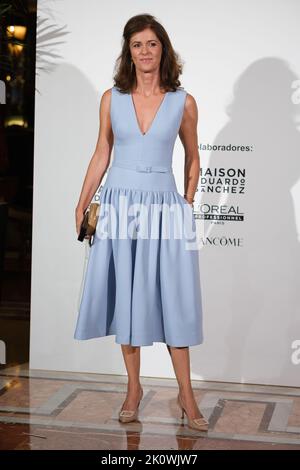 Madrid, Spain. 13th Sep, 2022. Nuria March attends the photocall of the fashion show of The 2nd Skin Co at the intercontinental hotel in Madrid. Credit: SOPA Images Limited/Alamy Live News Stock Photo