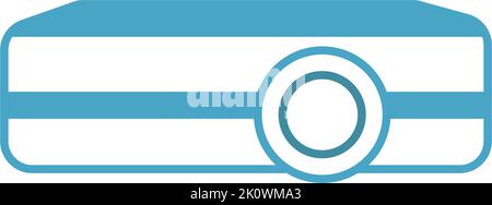 Projector icon design illustration template Stock Vector