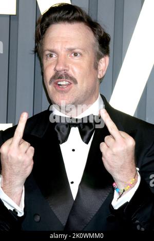 September 12, 2022, Los Angeles, California, USA: Jason Sudeikis at the Apple TV+ Primetime Emmy Party Red Carpet at Mother Wolf. (Credit Image: © Kay Blake/ZUMA Press Wire) Stock Photo