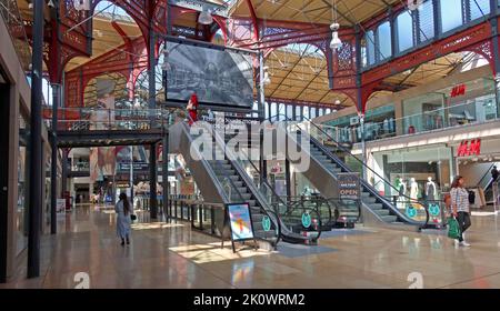 Bolton Hall Market Place shopping centre and cinema complex,  Knowsley Street, Bolton, Greater Manchester, England, UK, BL1 2AR Stock Photo