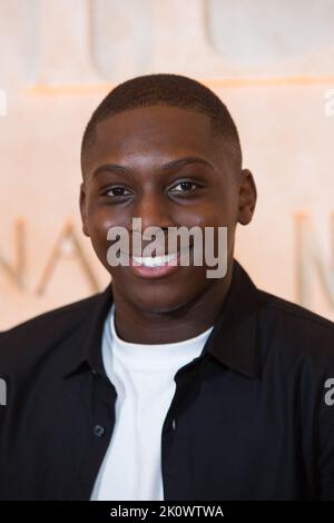 Mamadou Haidara attends 'Athena' Netflix Paris film Premiere At Salle Pleyel on September 13, 2022 in Paris, France. Photo by Nasser Berzane/ABACAPRESS.COM Stock Photo