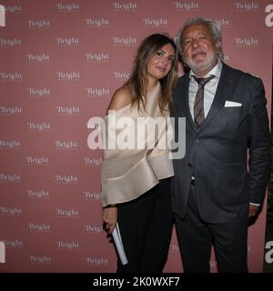 Soirée de lancement du magazine  ' Bright Magazine ', à Paris France, 13 septembre 2022. Stock Photo