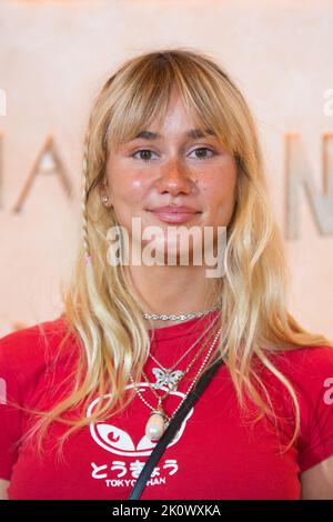 Alice Moitie attends 'Athena' Netflix Paris film Premiere At Salle