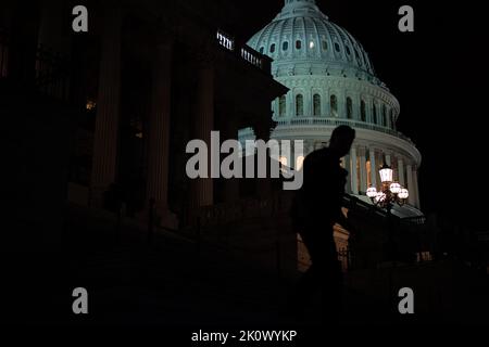 Washington, USA. 13th Sep, 2022. A general view of the U.S. Capitol Building, in Washington, DC, on Tuesday, September 13, 2022. (Graeme Sloan/Sipa USA) Credit: Sipa USA/Alamy Live News Stock Photo