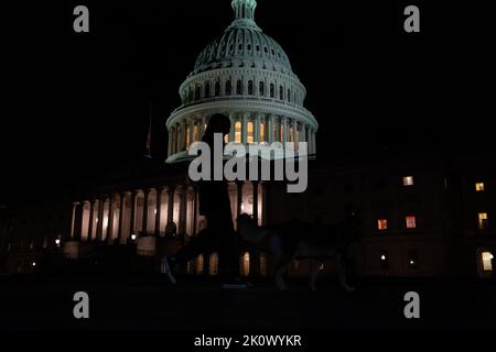 Washington, USA. 13th Sep, 2022. A general view of the U.S. Capitol Building, in Washington, DC, on Tuesday, September 13, 2022. (Graeme Sloan/Sipa USA) Credit: Sipa USA/Alamy Live News Stock Photo