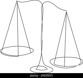 https://l450v.alamy.com/450v/2k0xny5/one-line-libra-symbol-weight-balance-symbol-vector-illustration-2k0xny5.jpg