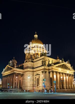 St. Petersburg, Russia - August 17 , 2022: Saint Isaac's Cathedral Stock Photo