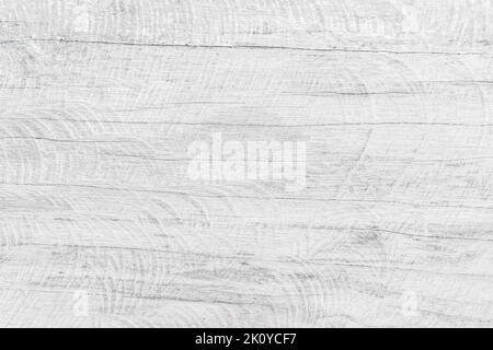 White soft wooden surface texture. Abstract white wood plank background Stock Photo