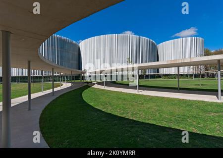 italy, Lombardy, Milan, SDA Bocconi Campus Designed by Kazuyo Sejima and Ryue Nishizawa of SANAA Studio Stock Photo