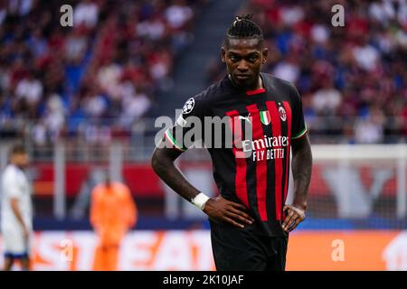 Milan, Italy. 14th Sep, 2022. Olivier Giroud (AC Milan) celebrates his ...