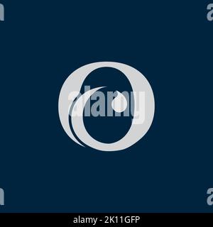 Letter O C icon logo design vector template. creative initial C O symbol inspiration Stock Vector