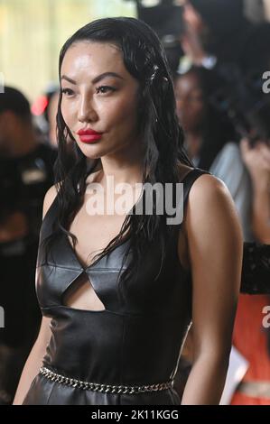 Jessica Wang attends the Michael Kors Spring/Summer 2024 fashion show