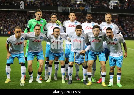 Glasgow, UK. 14th Sep, 2022. Rangers FC played FC Napoli at Rangers' Ibrox Stadium, Glasgow, Scotland, UK in the 'Champions League Group Stage'. The match referee was by Antonio Maten Lahoz from Spain. Credit: Findlay/Alamy Live News Stock Photo