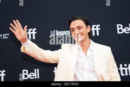 Toronto, Canada. 13th Sep, 2022. Will Ropp attends 'The Greatest Beer Run Ever' Premiere during the 2022 Toronto International Film Festival at Roy Thomson Hall on September 13, 2022 in Toronto, Ontario. Photo: PICJER/imageSPACE Credit: Imagespace/Alamy Live News Stock Photo