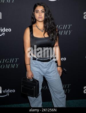 New York, USA. 14th Sep, 2022. Kuhoo Verma attends the NYC premiere of “Goodnight Mommy” at The Metrograph in New York, NY, on Sept. 14, 2022. (Photo by Gabriele Holtermann/Sipa USA) Credit: Sipa USA/Alamy Live News Stock Photo