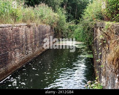 Honing Lock On The North Walsham And Dilham Canal, Norfolk, Broads ...