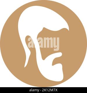 hair icon vector illustration design Stock Vector