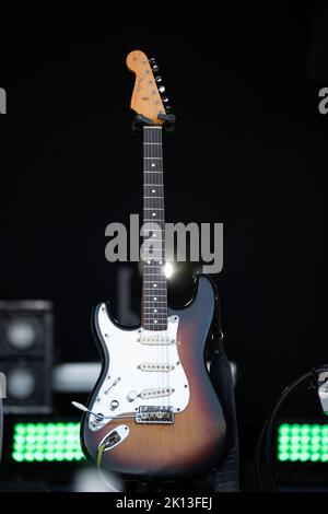 Californian band, Together Pangea live at the Tempelhof Sounds festival in Berlin, Germany Stock Photo