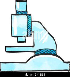 Microscope icon, cartoon style Stock Vector Image & Art - Alamy