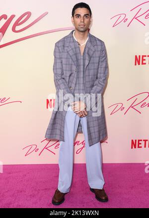 Hollywood, United States. 14th Sep, 2022. HOLLYWOOD, LOS ANGELES, CALIFORNIA, USA - SEPTEMBER 14: Rish Shah arrives at the Los Angeles Special Screening Of Netflix's 'Do Revenge' held at the Netflix Tudum Theater on September 14, 2022 in Hollywood, Los Angeles, California, United States. (Photo by Xavier Collin/Image Press Agency) Credit: Image Press Agency/Alamy Live News Stock Photo