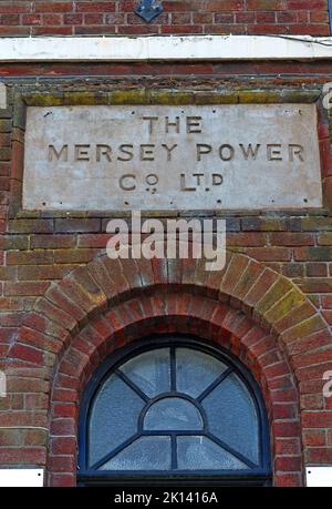 Offices of the Mersey Power Company Limited, in Runcorn,  Halton, Cheshire, England, UK, WA7 1JH Stock Photo