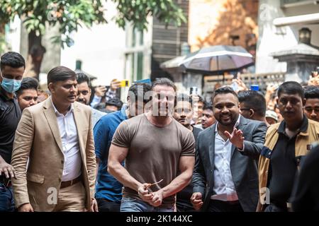 Sohail Khan at the venue of the Being Human outlet. The Bollywood star arrived at the venue of the Being Human outlet, a fashion brand of Salman Khan's charitable trust, the occasion of its inauguration. Salman Khan had earlier announced the opening of this outlet on the Facebook page “Being Human Bangladesh”. Stock Photo