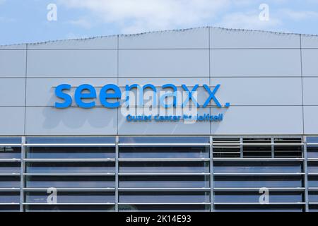 Seemaxx. Outlet Center, Radolfzell, Baden-Württemberg, Germany, Europe Stock Photo